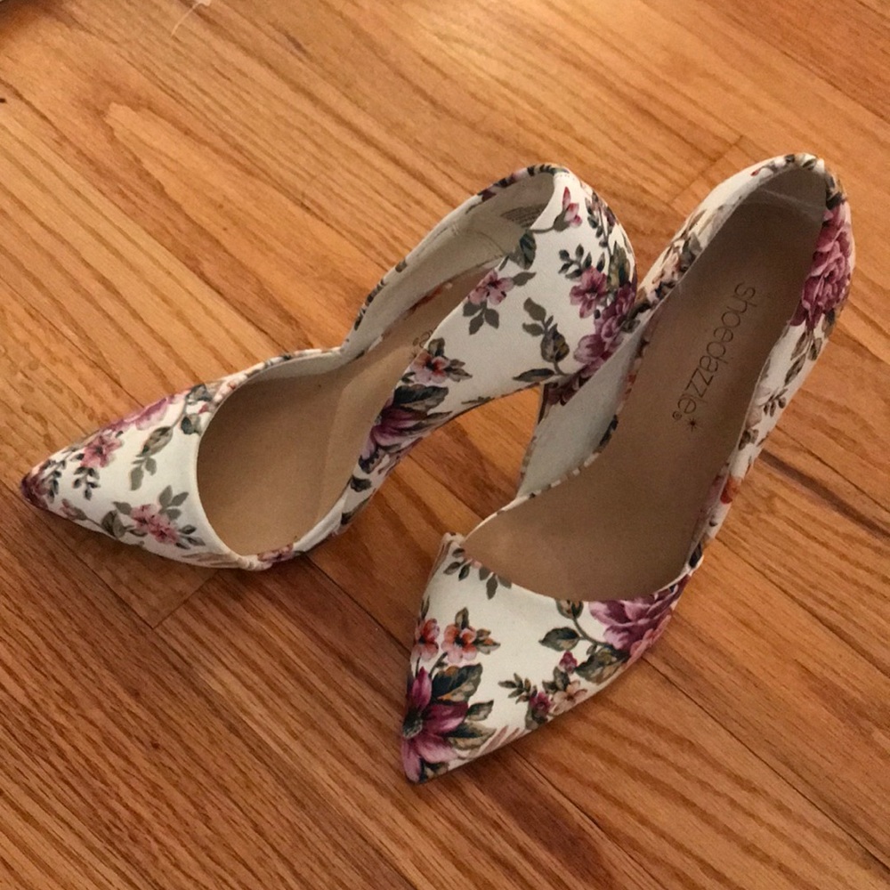 Floral heels